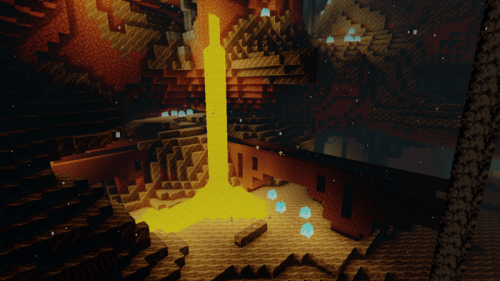 Пески душ | Шейдеры Sunrise