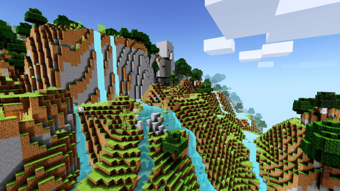 Горы | Шейдеры Sunrise