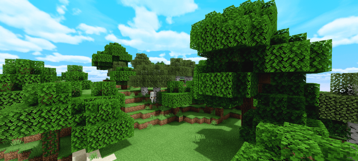 Тень от дерева | Шейдеры Fused Vanilla