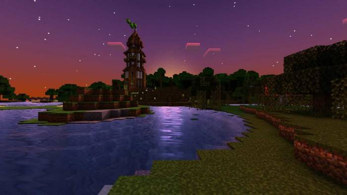 Скриншот версии «З» | Шейдеры VExZE