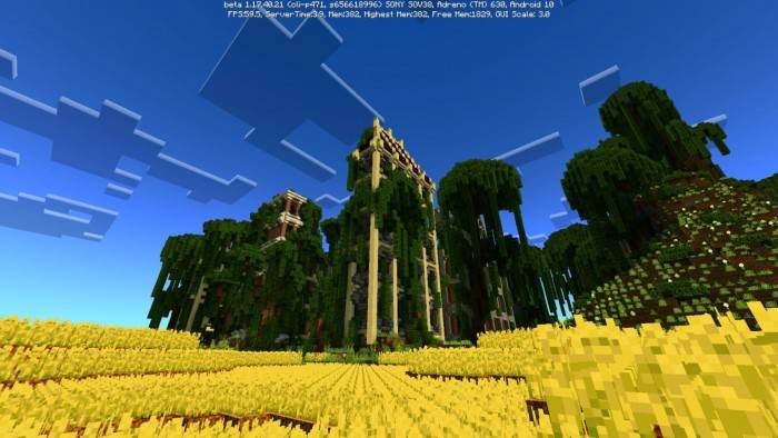 Биом в версии «В» | Шейдеры VExZE