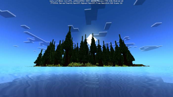 Лес в версии «В» | Шейдеры VExZE