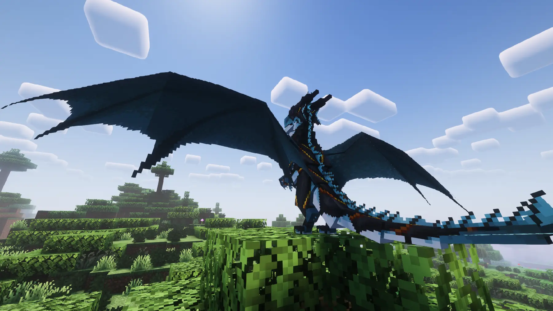Dragon Mounts 3 в Minecraft PE 1.26