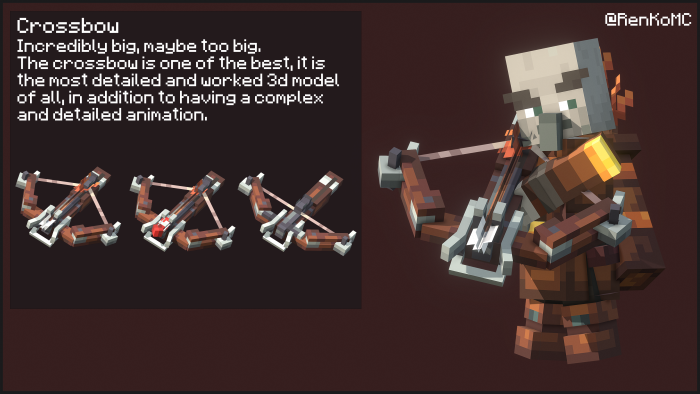 Скриншот из текстур-пака | Текстуры Древнее снаряжение