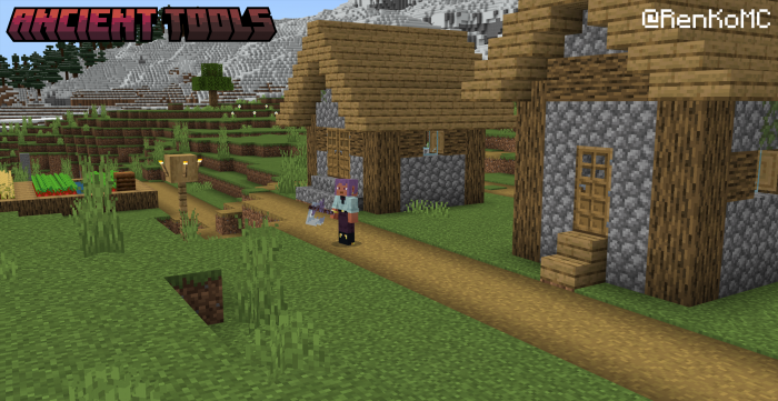 Скриншот из текстур-пака | Текстуры Древнее снаряжение