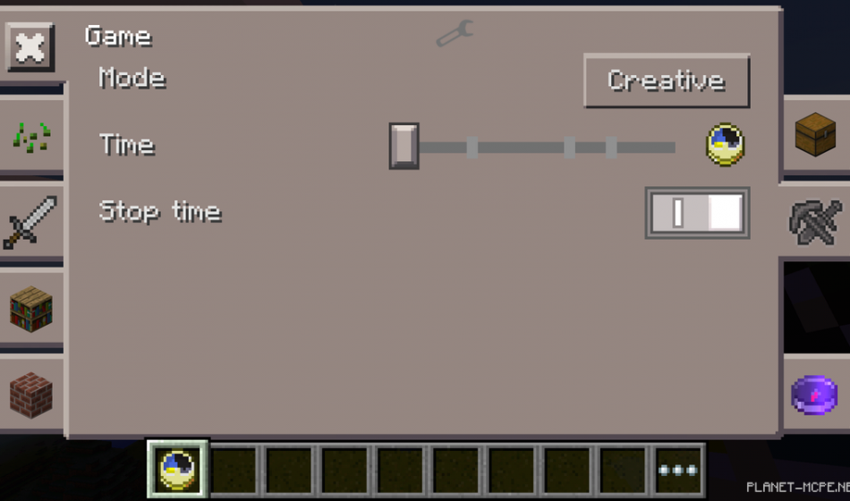 Новый ГПИ TMI смены времени и получение предметов в игре!