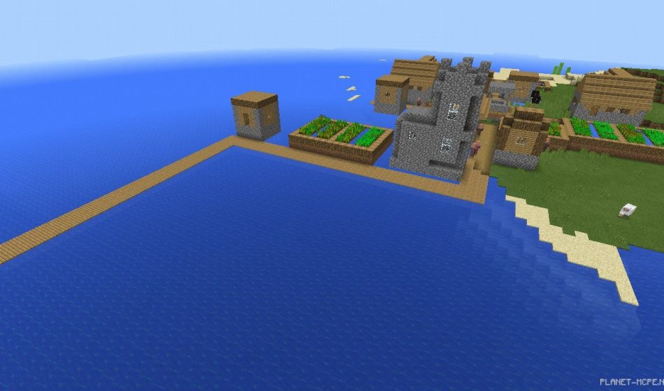 Редкий остров c деревней [0.13.x/0.12.x]