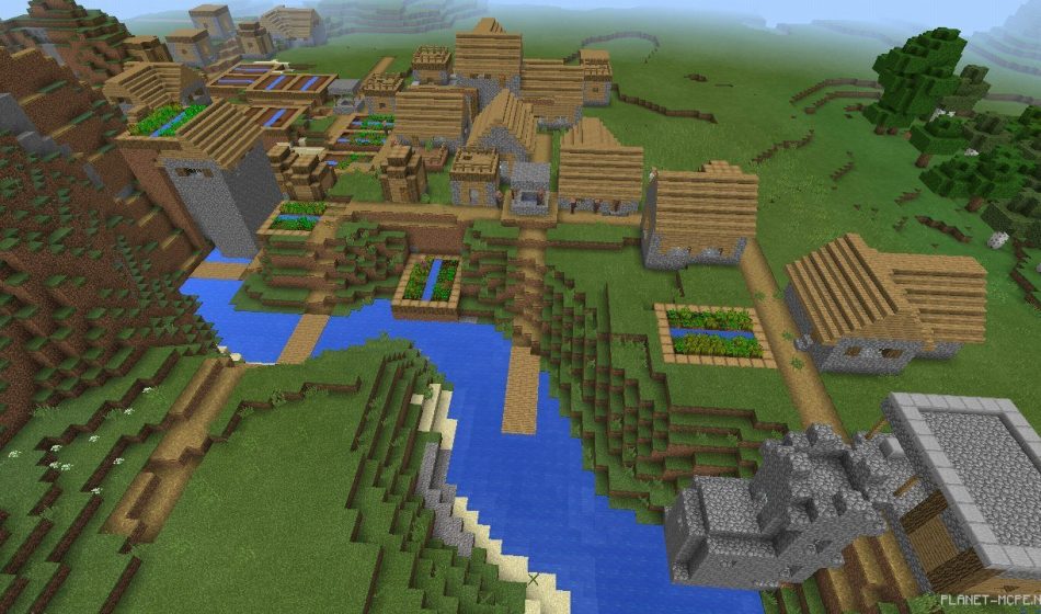 Необычная двойная деревня [0.13.x/0.12.x]