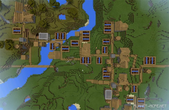 Тройная деревня на Спавне! [0.13.x/0.12.x]