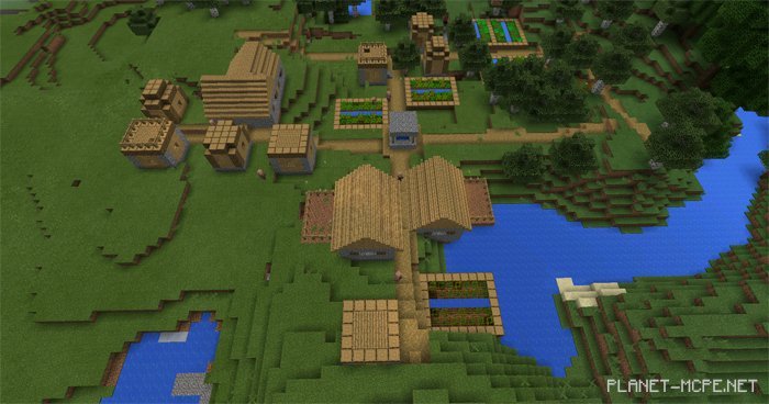 Тройная деревня на Спавне! [0.13.x/0.12.x]