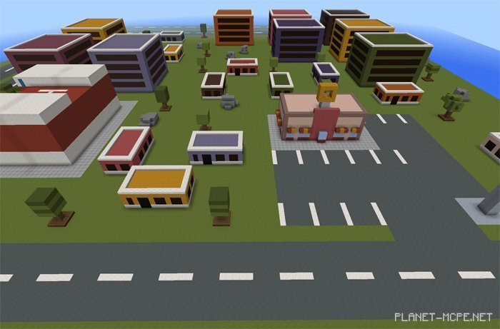 Карта Smashy Road City