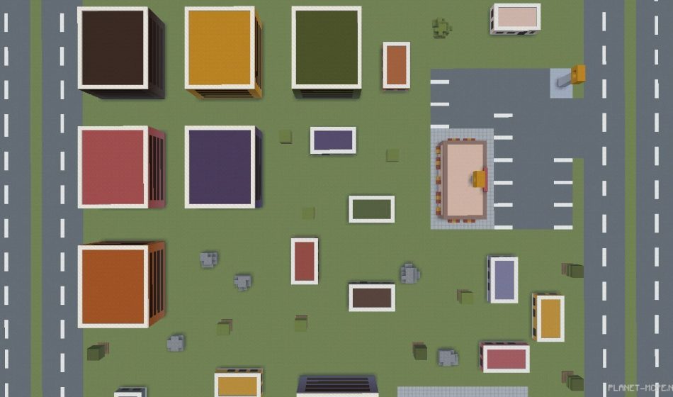 Карта Smashy Road City