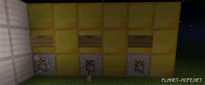 Карта Rock-Paper-Scissors [Мини-игра]