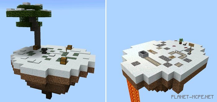 Карта Christmas Skyblock