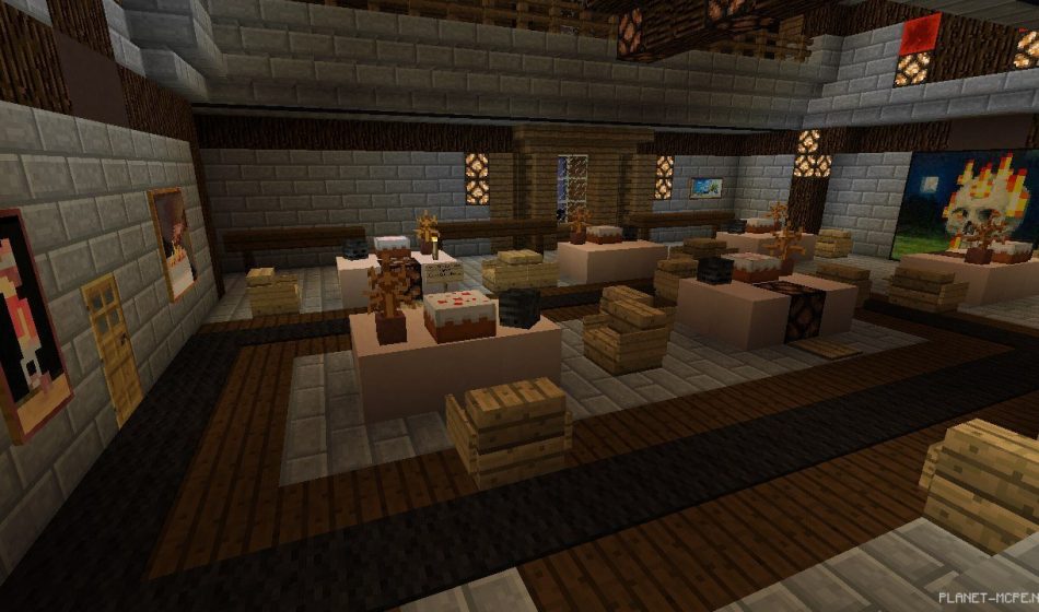 Карта Redstone Mansion [от Mojang]