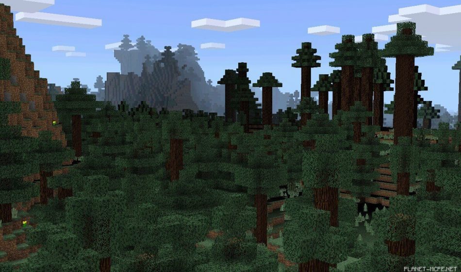 Мега тайга с большим количеством хвойных деревьев [0.13.x]