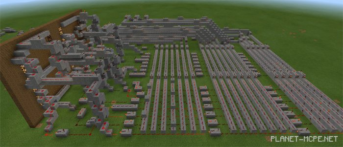 Карта Redstone Calculator (Редстоун)