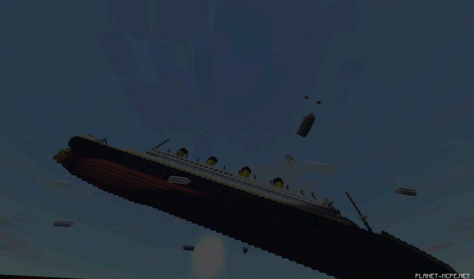 Карта RMS Titanic Sinking