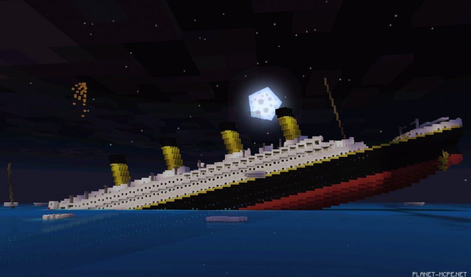 Карта RMS Titanic Sinking
