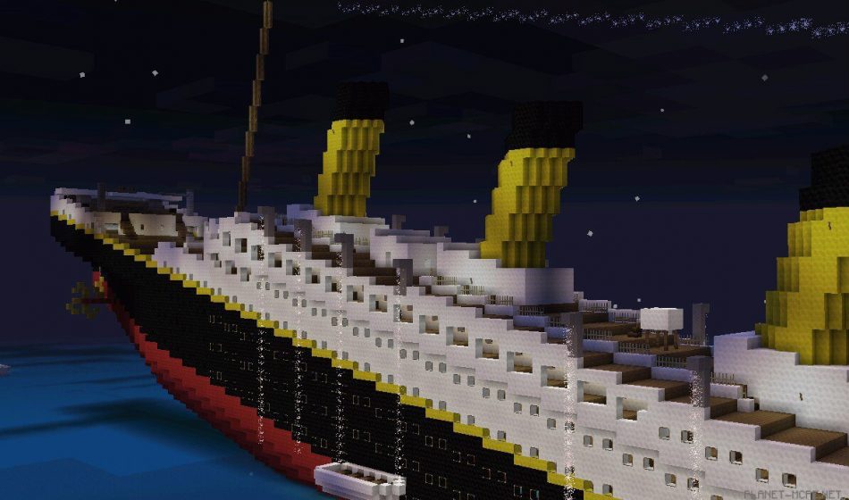 Карта RMS Titanic Sinking