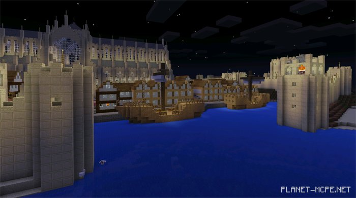 Карта Realistic Medieval Town