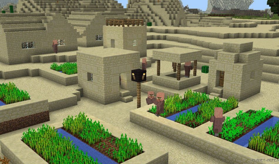 Песчаная деревня и Храм в пустыне [0.13.x]