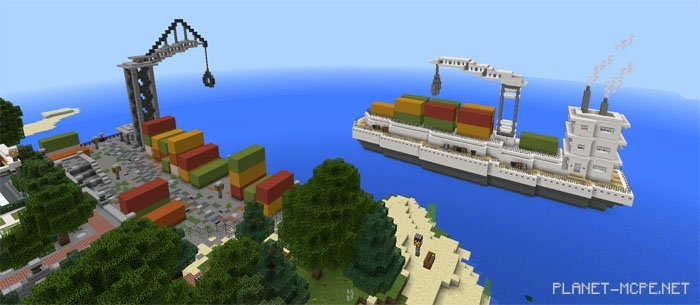 Карта Deep Ocean City