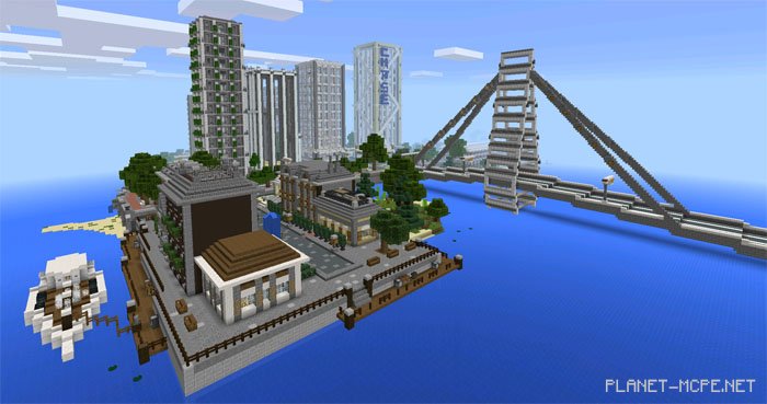 Карта Deep Ocean City