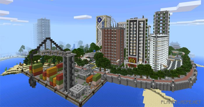 Карта Deep Ocean City