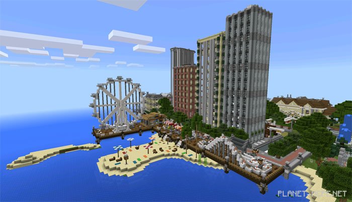 Карта Deep Ocean City