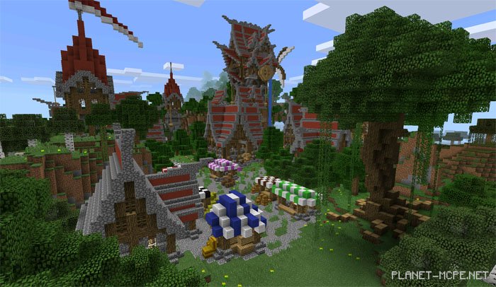 Карта Elondrian Village