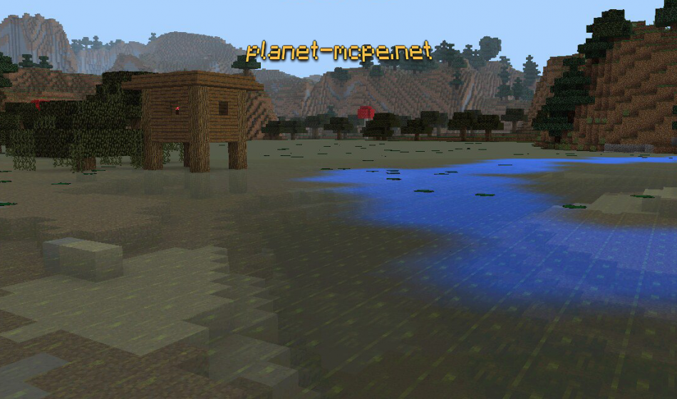 Хижина ведьмы и деревня на спавне [0.14.x]