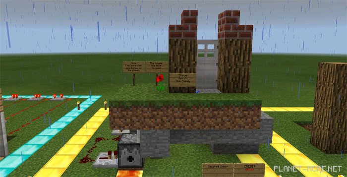 Карта 10 Smart Redstone Creations
