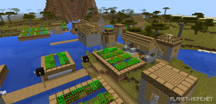 Тройная деревни и Храм в пустыне [0.14.x]