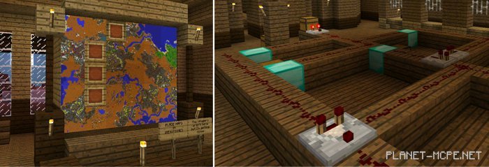 Карта Redstone Puzzle [от Mojang]