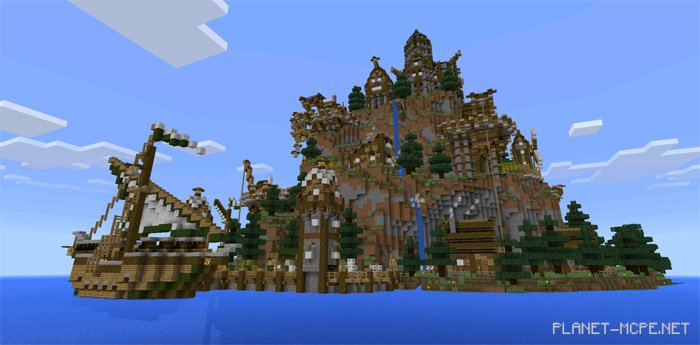 Map of The Rykene Village