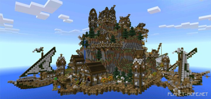 Map of The Rykene Village