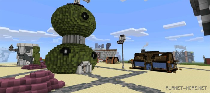 Map of Bikini Bottom City