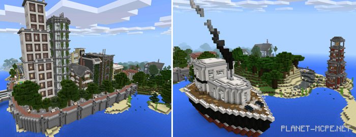 Карта Deep Ocean City