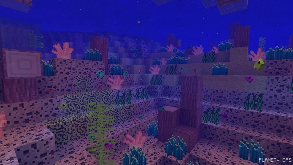 MCPE 0.15.0: Coral Seabed!?