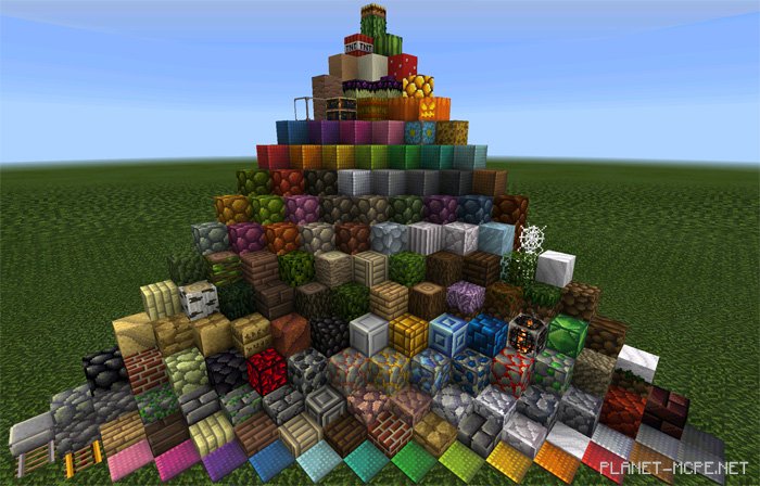 Текстур пак Plunder’s Pixelcraft PE 0.14.3/0.14.2/0.14.0