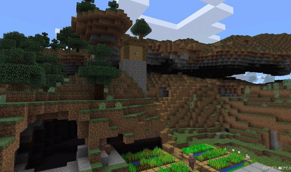 Деревня среди плавающих островов и водопадов [0.14.x]