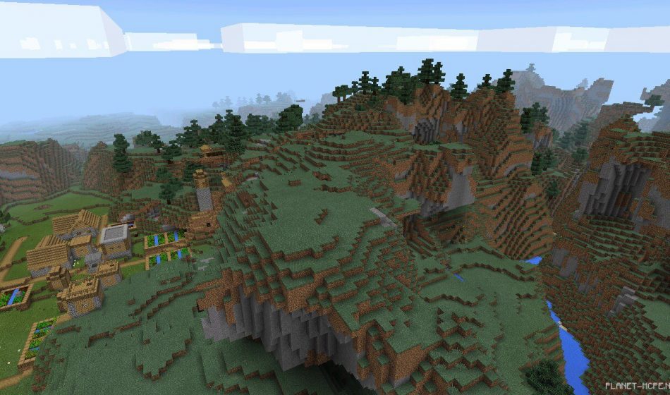 Деревня среди плавающих островов и водопадов [0.14.x]