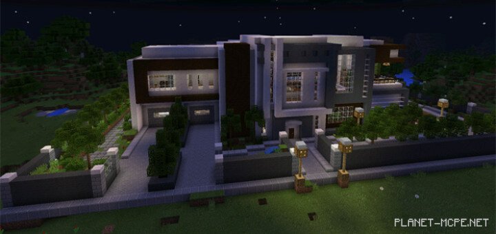 Карта Modern Mansion