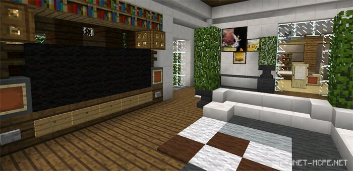 Карта Modern Mansion