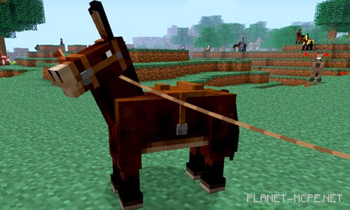 В Minecraft PE 0.15.0 появится поводок!