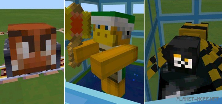 Текстур пак Super Mario 0.15.1/0.14.3/0.13.1