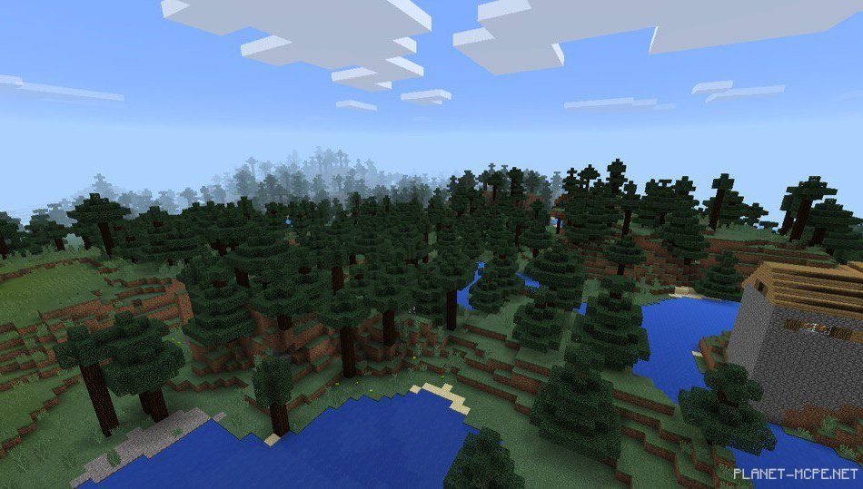 Лес & Деревня & ледниковая тундра [0.15|0.14]