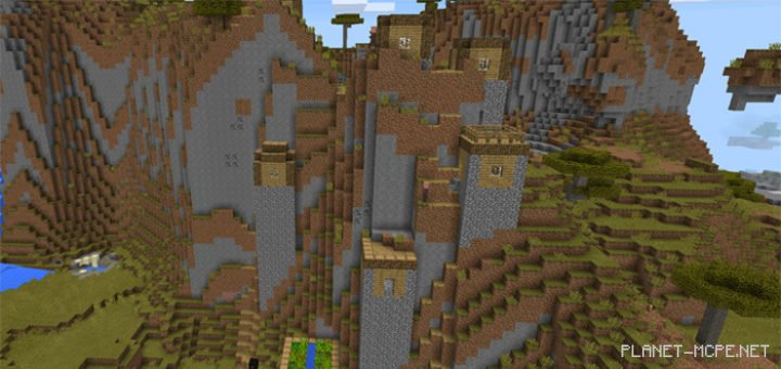 Горная деревня в саване & Пустынный храм [0.15|0.14]