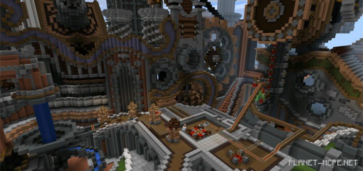 Rube Goldberg World Map